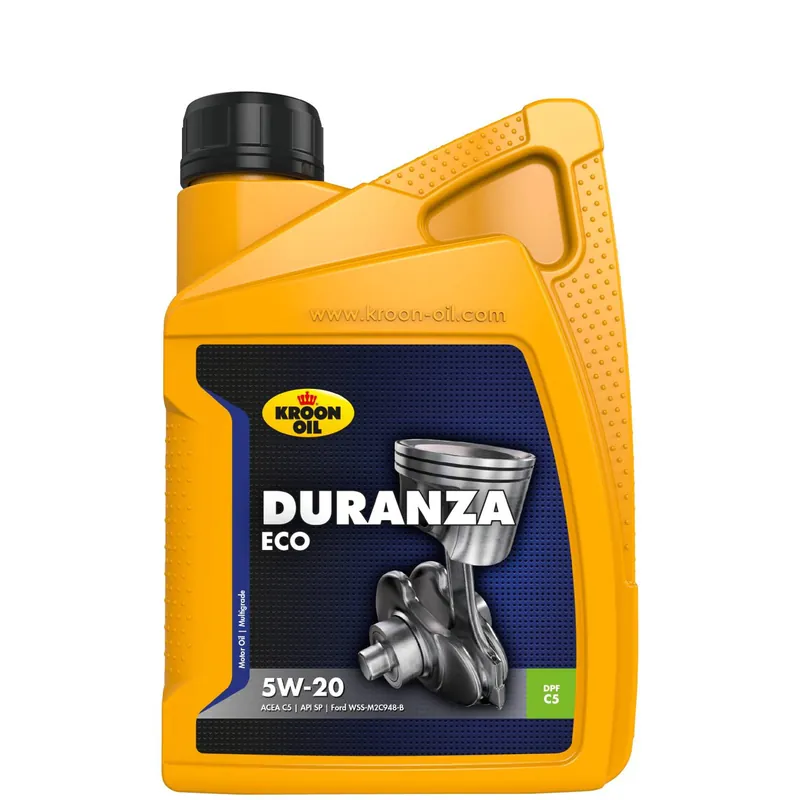 Bestel Nu Kroon Oil Duranza ECO 5w20 motorolie 1 liter